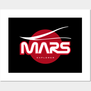 Mars and space Posters and Art